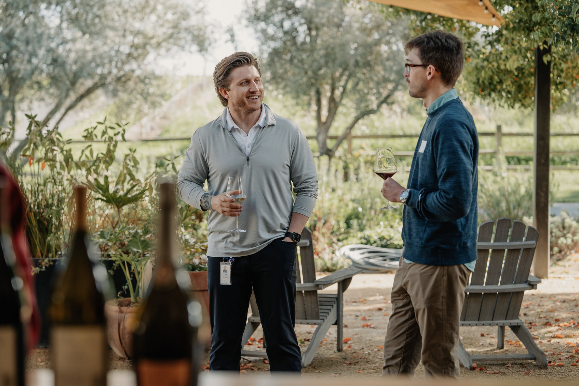 cobot palletizing event Martin Ray Winery